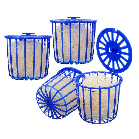 Zehuanyu 4pcs Bird Breeding Nest Pet Basin Parrot Cozy Hut Pet Bird Supplies Bird House Crafts Bird Egg Nest Small Nests For Finches Sparrow Nesting Boxes