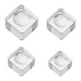 thumbnail image 1 of Zehuanyu 4pcs Transparent Crystal Balls Holders Glass Desktop Adornments Glass Bases, 1 of 6