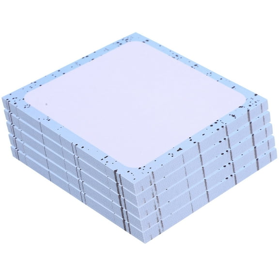Zehuanyu 5 Books Binders Flashcards for Studying Notebook Office 9.00X9.00X0.80CM Blue