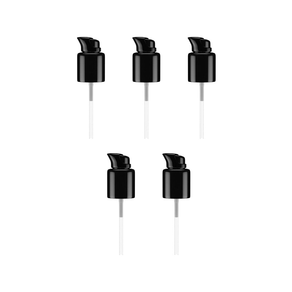Zehuanyu 5 Pcs Bottle Accessories Pump Syrup Toothpaste Dispenser Black ...
