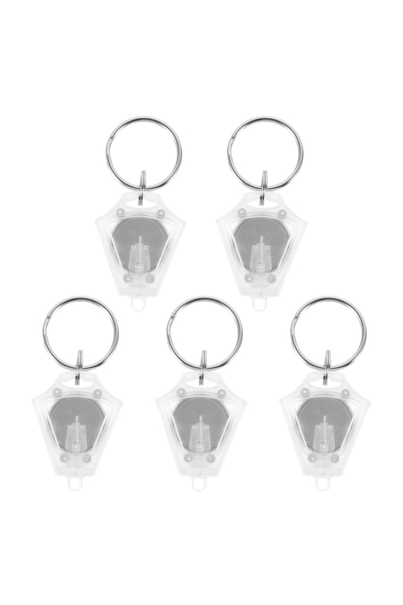 5-Pack LED Keychain Lights, Lightweight Emergency Mini Lamps for Kids and Adults
