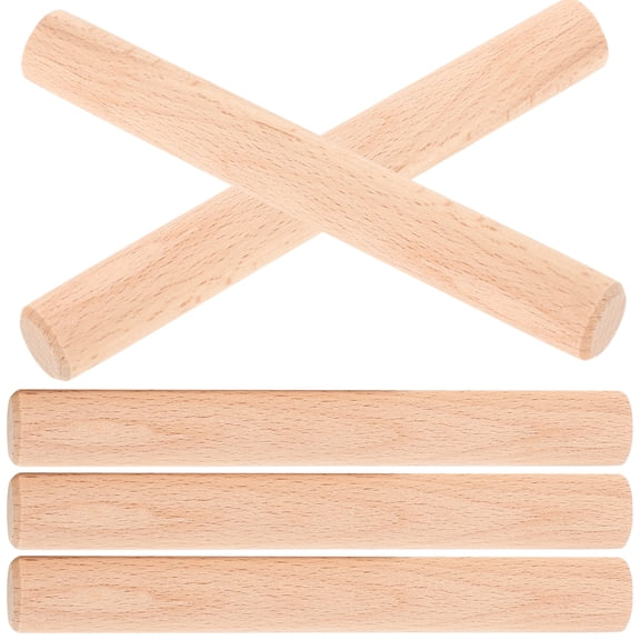 Zehuanyu  5 Pcs Railing Planter Holder Deck Bracket Hole Board Wooden Stick