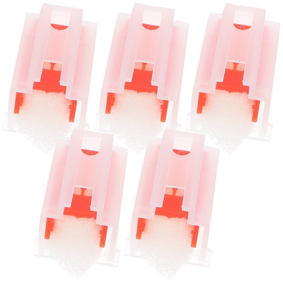 Zehuanyu  5 Pcs Record Player Pickup Stylus Attachment Replacement Needles Gramophone Red