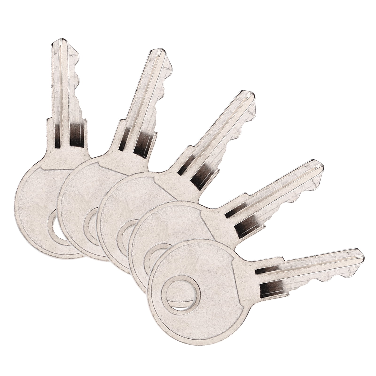 Zehuanyu  5 Pcs Rv Keys Replace Basketball Net Regulation Valve Adapter Silver