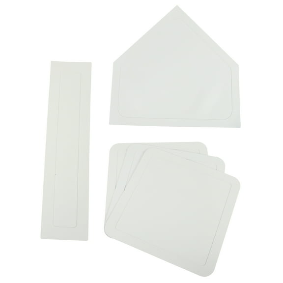 Zehuanyu 5pcs Baseball Baseboard Simple Base Waterproof Base Mat Non-slip Rubber Plate