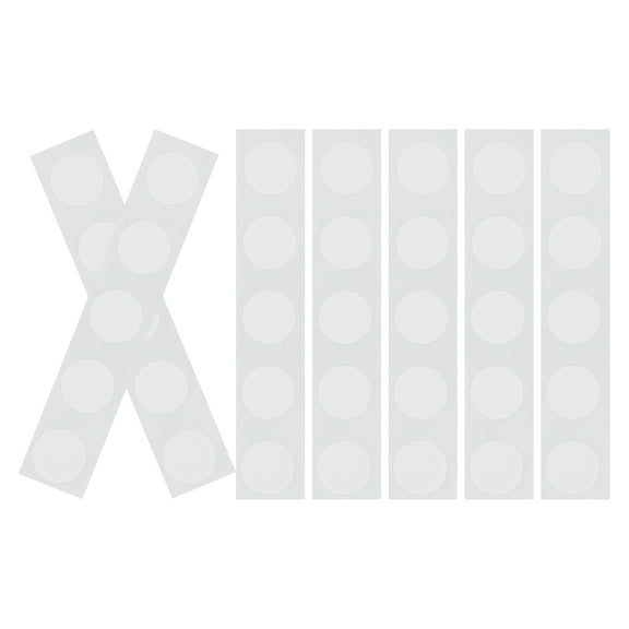 Zehuanyu 50 Pcs Adhesive Labels Nfc Stickers for Adults Dice UV Tray Toddler Office White