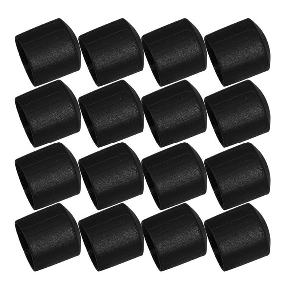 DEEPCRAFF Tarp Poles End Caps Black Plastic For Hikers Camping 50Pcs