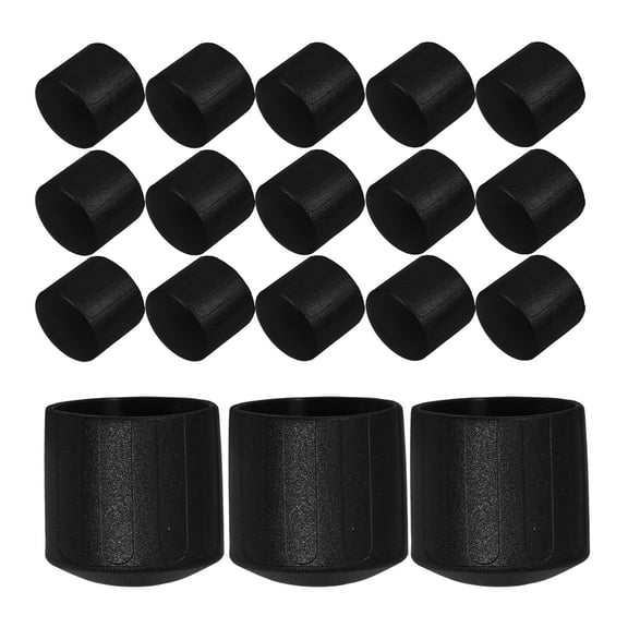 Zehuanyu 50pcs Tent Pole Replacement Accessories 19 mm Plastic End Caps Hiking Tent End Caps Tarp Pole End Plug Camping Tent Pole Repair Kit Industrial Hardware for Tent Poles