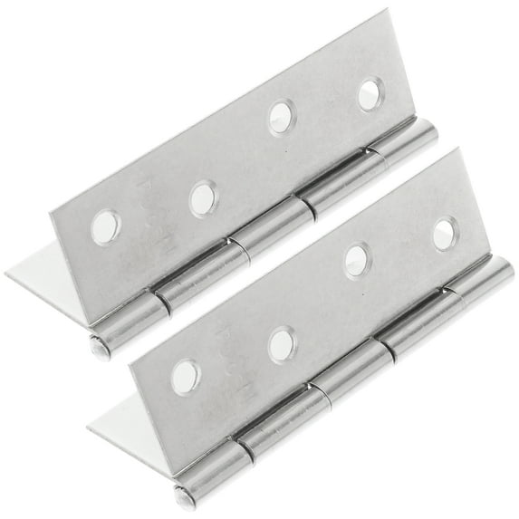 Zehuanyu 6 Pcs Locks Door Hinge Hinges Furniture Pivot Hinge Window Hinge 9X5.5CM Silver