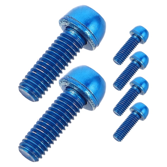 Zehuanyu 6-Piece Bolt Set for Bike Water Pipe Bracket Accessories and Braces