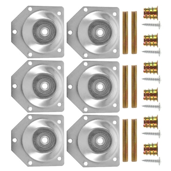 Zehuanyu 6 Sets Sofa Risers Bed Legs Replacement Pet Carrier Fasteners Furniture Cube Connector Buckle
