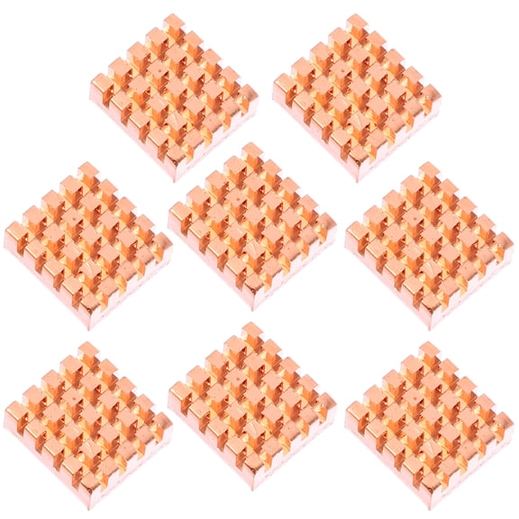 RENACLIPY Copper Cooler Fin Heat Sink for Computer CPU Chips, Efficient Cooling to Prolong Service Life