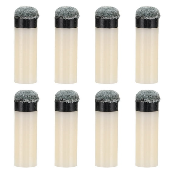 Hytrove Billiard Cues Tips Replacement Pool Cue Tip Multi 8Pcs