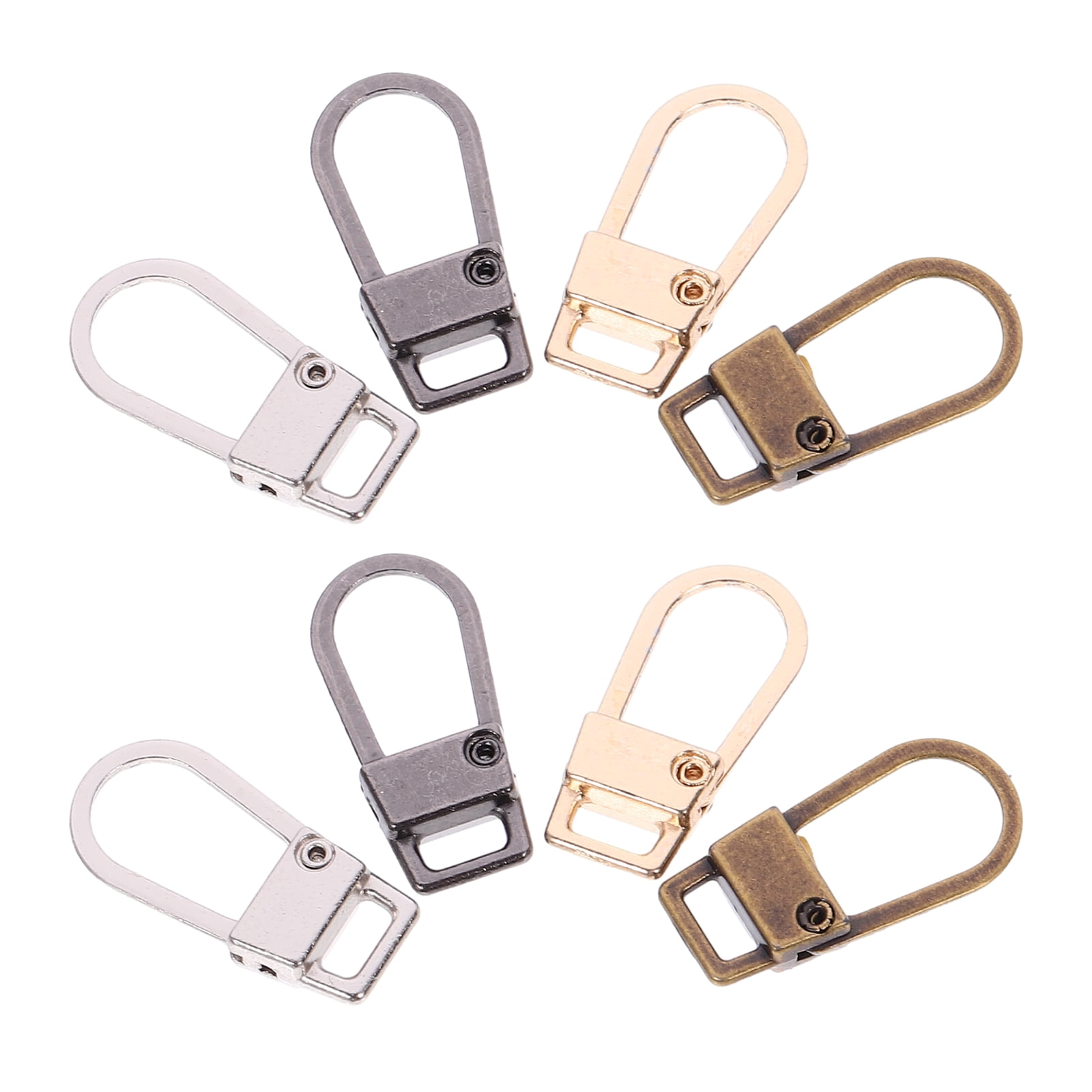 Zehuanyu 8 Pcs Movable Zipper Pull Tab Unblock Toilet Lid Sticker Peep ...