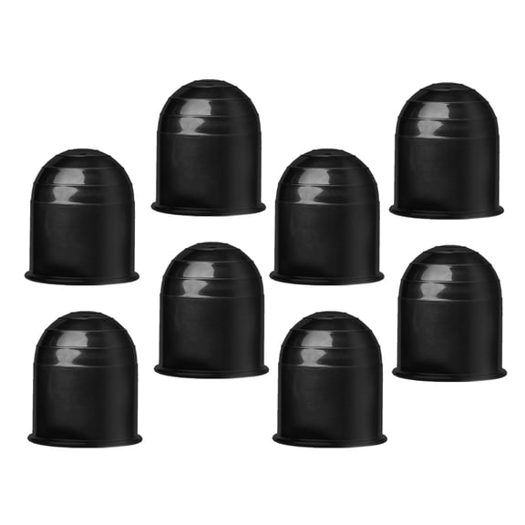 Zehuanyu  8 Pcs Trailer Accessories Cars Protective Cover Ball Anti-slip Ladder Black