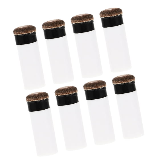 Zehuanyu 8pcs Replacement Tips For Pool Cues Screw On Pool Cue Tips Billiard Cue Ferrules Pool Stick Accessories Billiard Supplies Pool Billiard Accessories