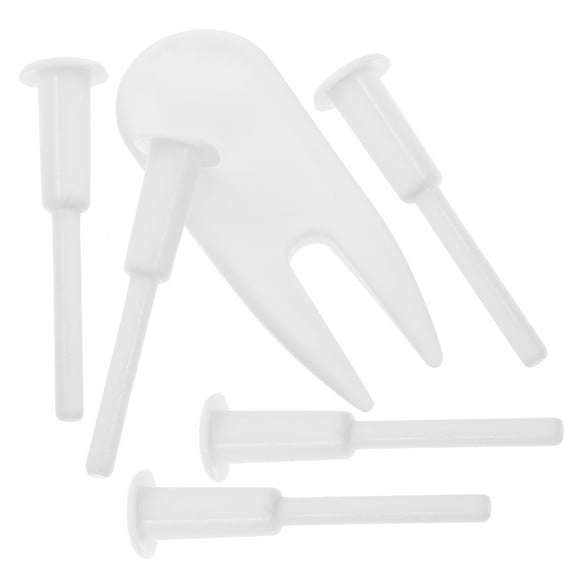 Zehuanyu Accessories Feeder Yoga Ball Air Plug Fitness 6.50X2.50X0.50CM White