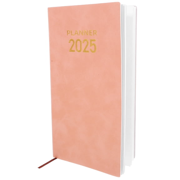 Zehuanyu  Agenda Book Monthly Planner Portable Advent Calendars The Notebook Work Pink