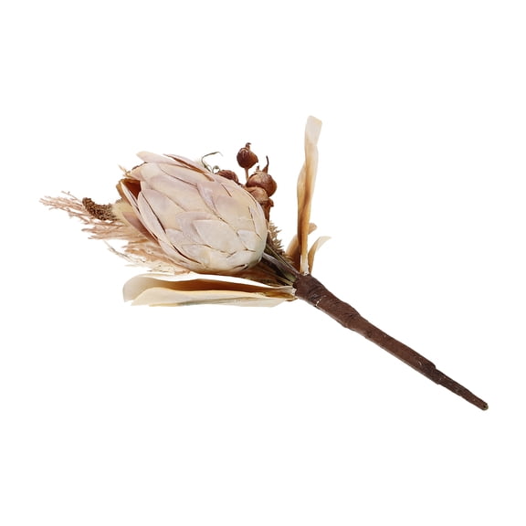 EXHUMKY Rustic Wedding Floral Bouquet Artificial Flowers for Bridal and Indoor Table Centerpiece