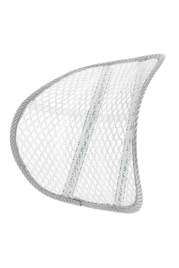 Car Lumbar Inflatable Pillow Support for Mattress Back Seats White