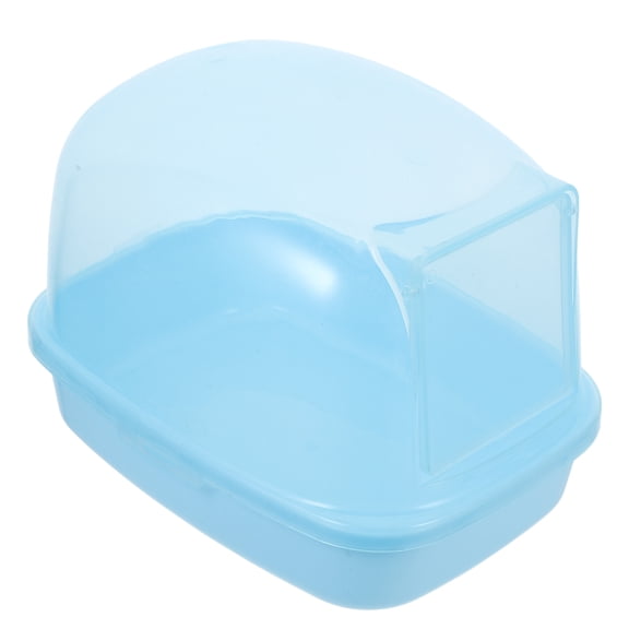 Zehuanyu Chicken Feeder Kit Hamster Bathtub 21.00X16.50X15.00CM Sky-blue