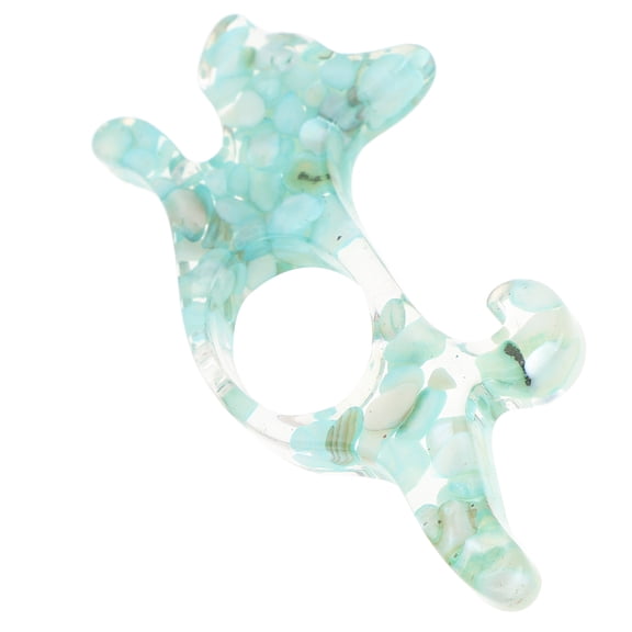 Zehuanyu Convenient Page Spreader Book Holders for Reading Bookmark Ring Green