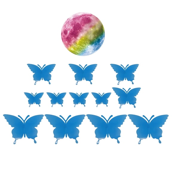 Zehuanyu Decals Luminous Stickers Decoration for Bedroom Stage Lighting PVC Wall Baby