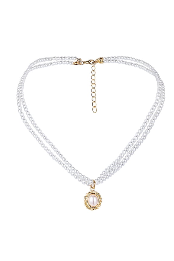 Delicate Neck Ring Clavicle Chain For Women Trendy Necklaces Miss White