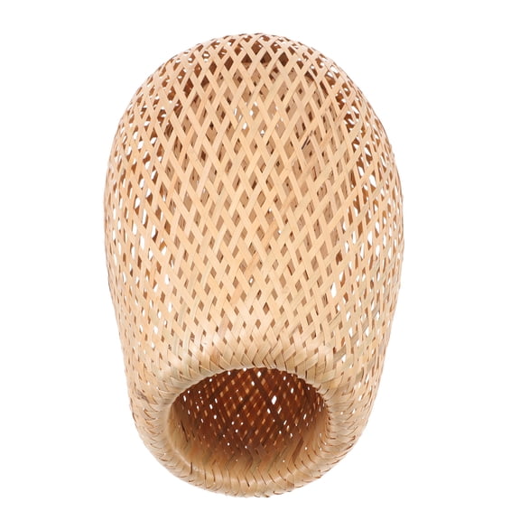 Zehuanyu Dining Room Lampshade for Living Macrame Rattan Ceiling Light