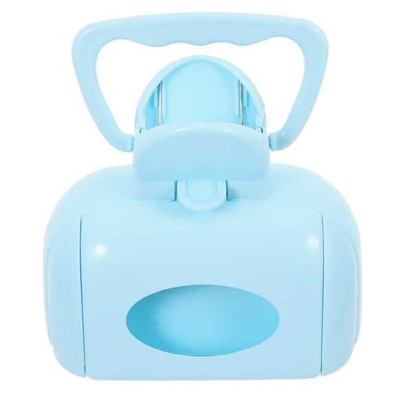 Zehuanyu  Dog Toilet Bowl Outdoor Cup Holder Doorbell Goat Pet Travel Sky-blue