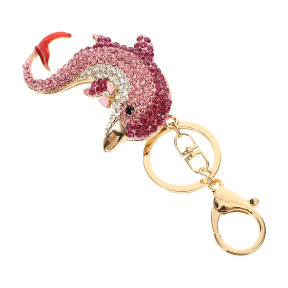 Zehuanyu Dolphin Hanging Key Chain Dolphin Purse Hanging Ornament Dolphin Keychain Decoration