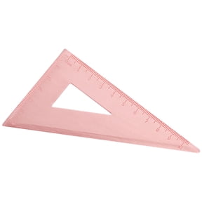 Zehuanyu Drafting Triangle Ruler Drafting Triangle Ruler Metal Measure Ruler Drafting Triangle for Student
