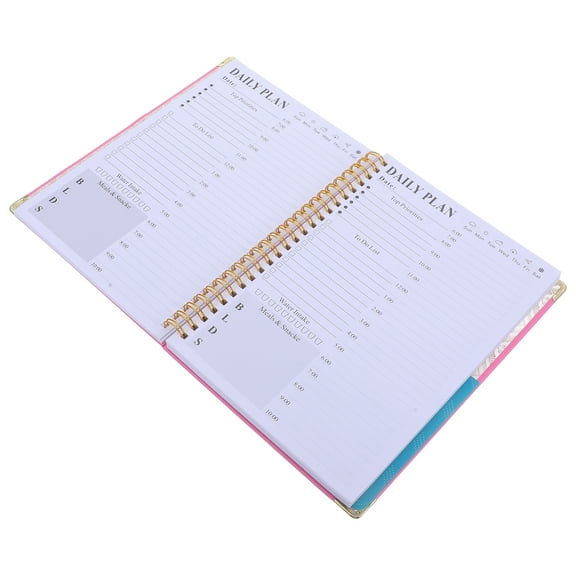 COOPHYA Pink Spiral Notebook for Writing Use with Thick Paper A5 Size