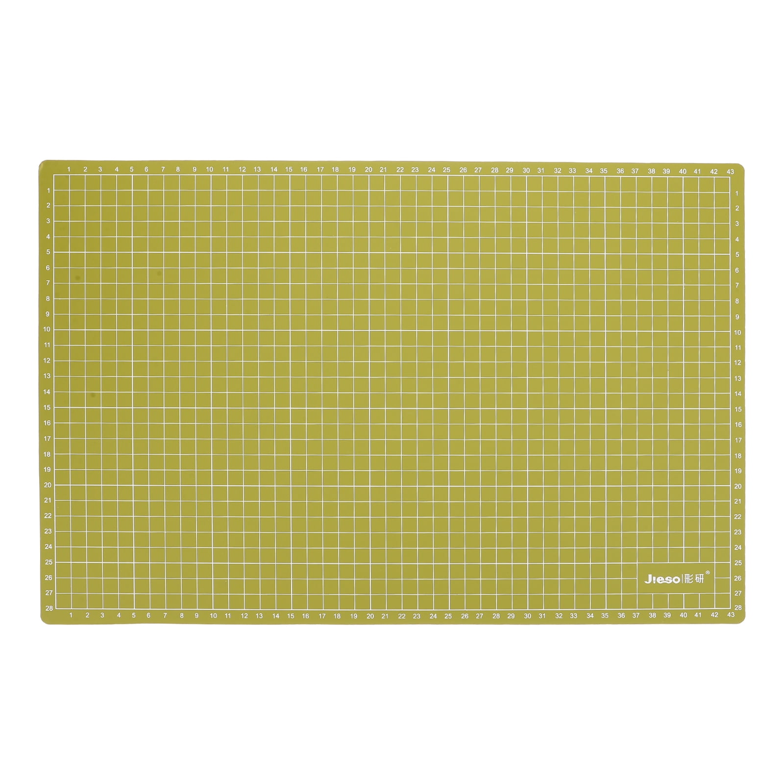 EXHUMKY DIY Green Cutting Mat for Sewing and Crafting Lightweight Plastic Board for Engraving and Cutting Tasks