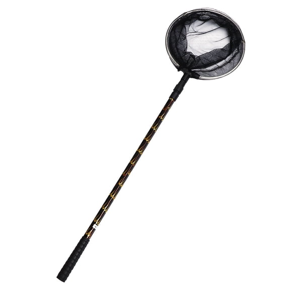 Fishing Net with Telescopic Pole Handle Made of Durable Aluminium Alloy for Catching Fish 1.7m