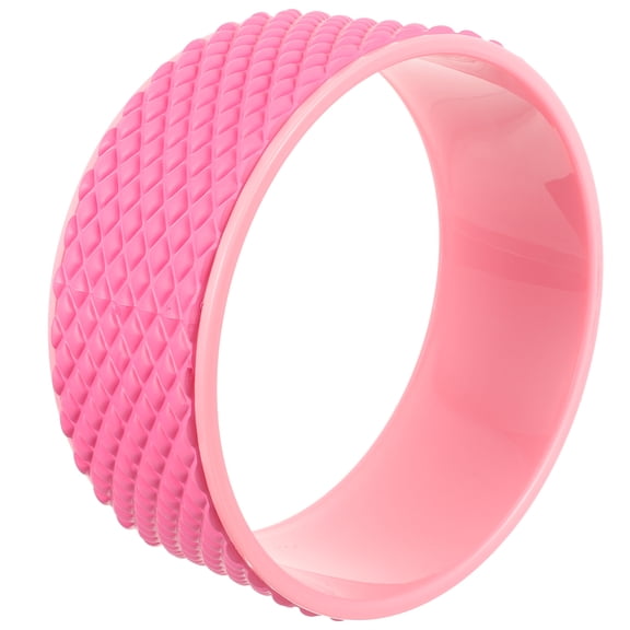 YOSADIER Wheel Prop Yoga Back Stretching Wheel Pink EVA 1Pcs for Hip Opener