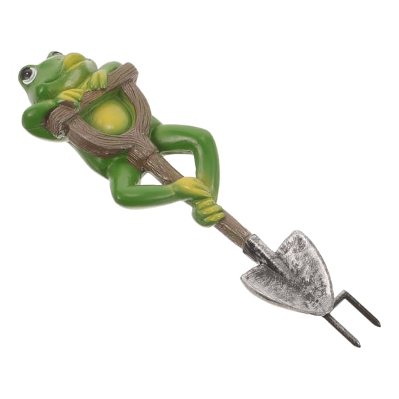 YOSADIER Resin Frog Sculpture Statue for Garden Decor Realistic Frog Figurine Outdoor Yard Ornament