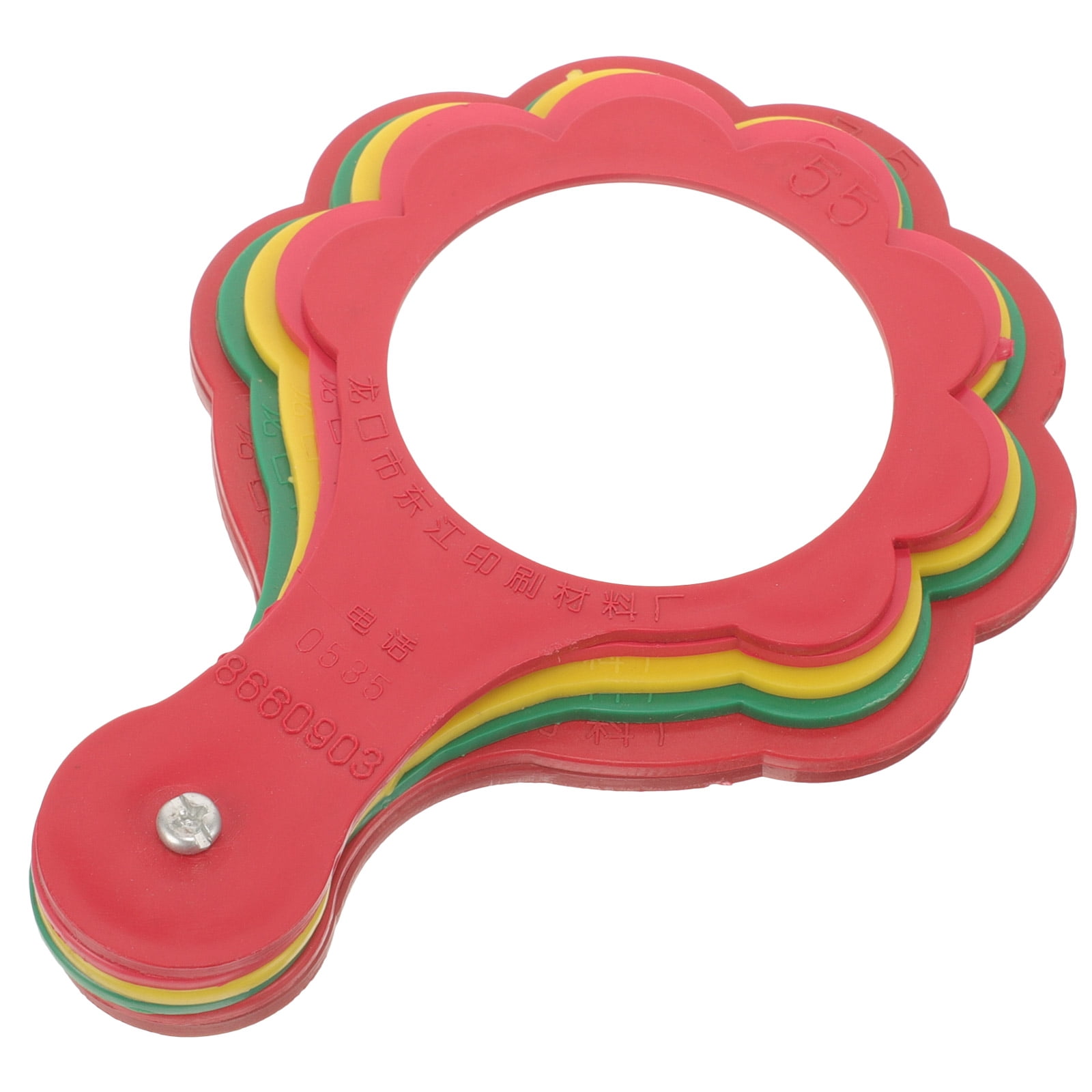 Gyder Operation Ruler YOSADIER Plastic Fruits Measurement Ruler with Easy Operation for Fruit ...