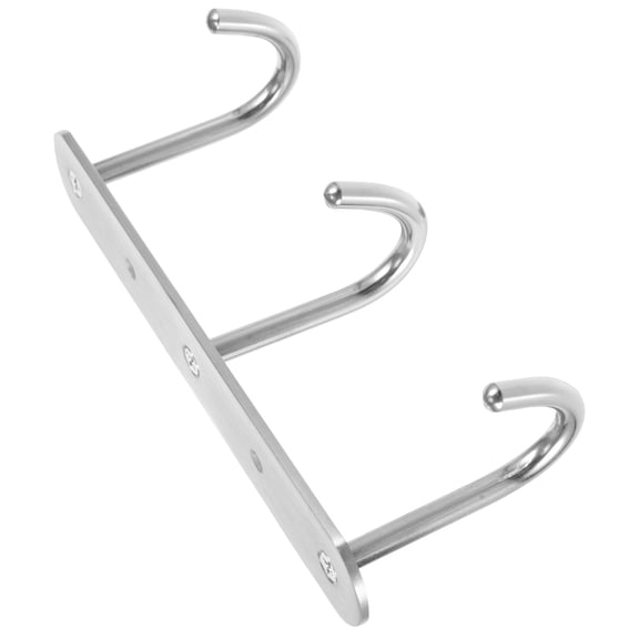 Zehuanyu Under Cabinet Hook Rack for Coffee Machine Mugs, Multi-Purpose Coat Hanger Stand Organizer