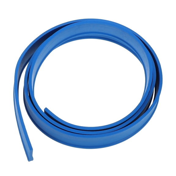 Zehuanyu Lace Fruit Bowl Glass Scraper Rubber Strip 103.00X2.00X0.50CM Sky-blue