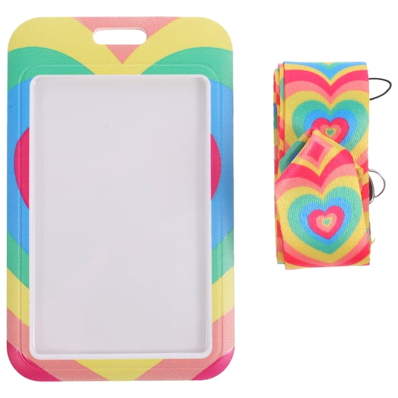 Zehuanyu Lanyard Id Holder Law Enforcement Badge Heart Mobile Phone Cord Card Student