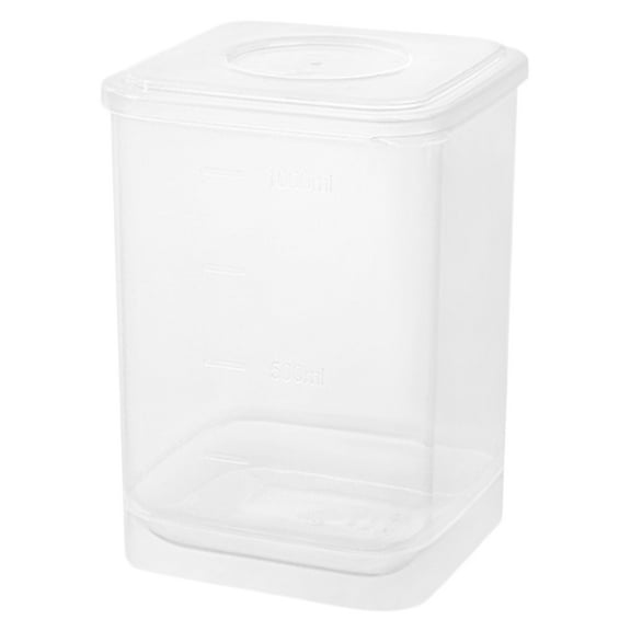 Zehuanyu Large Capacity Cup Coffee Mug Yogurt Storage Box 14.60X10.50X10.50CM White