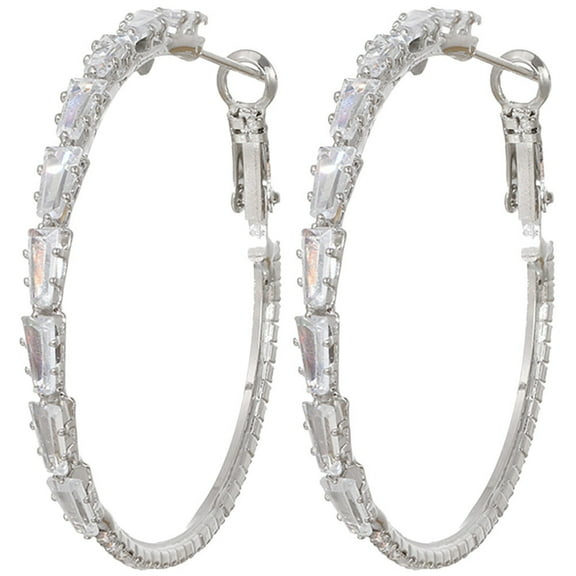 Zehuanyu  Large Hoop Earrings Surgical Steel Stainless Eye-catching Women's