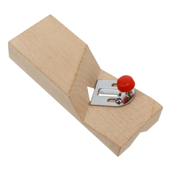 Woodworking Hand Plane for Chamfering and Trimming with Sharp Blades Beige Steel 6.5 inch