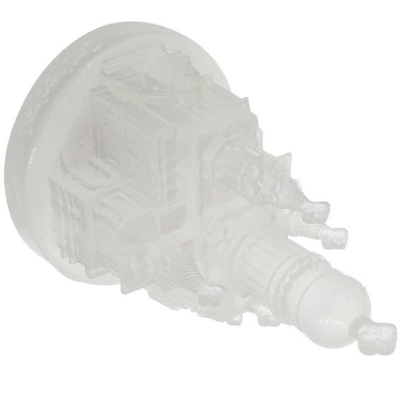 Zehuanyu  Mini Castle Medieval Souvenir Model Decoration Large Doll House Travel Transparent