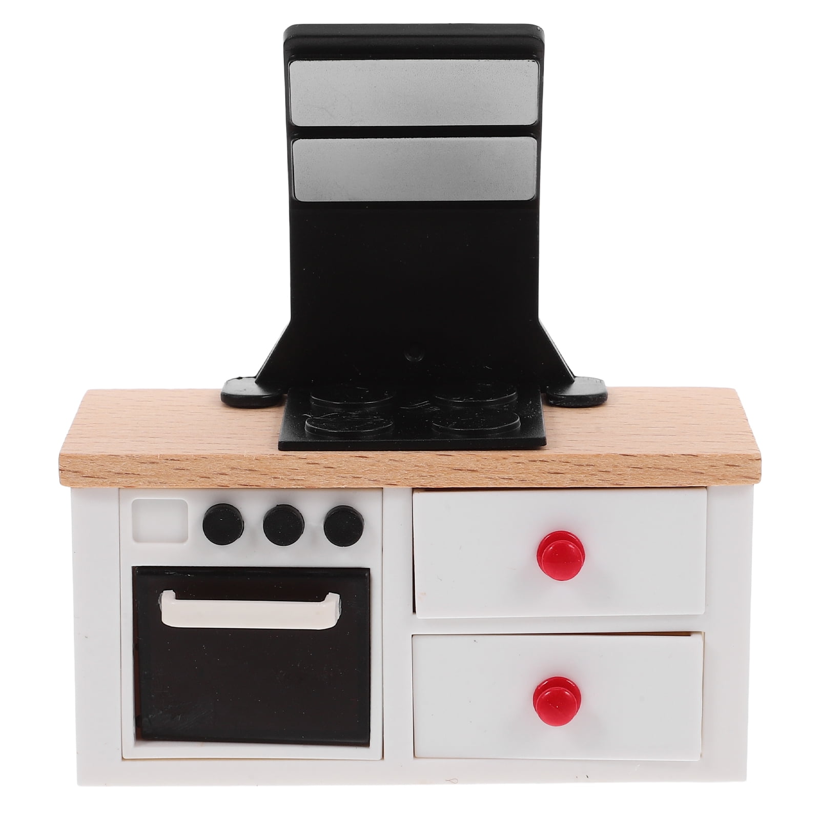 Zehuanyu Mini Kitchen Stove Model Miniature Stove Model Kitchen