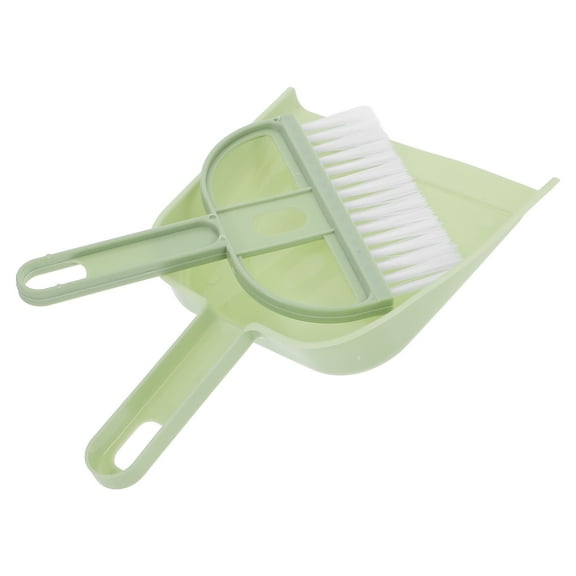 Zehuanyu  Mini Table Brooms Car Gaps Brush Foldable Decor Handheld Light Green