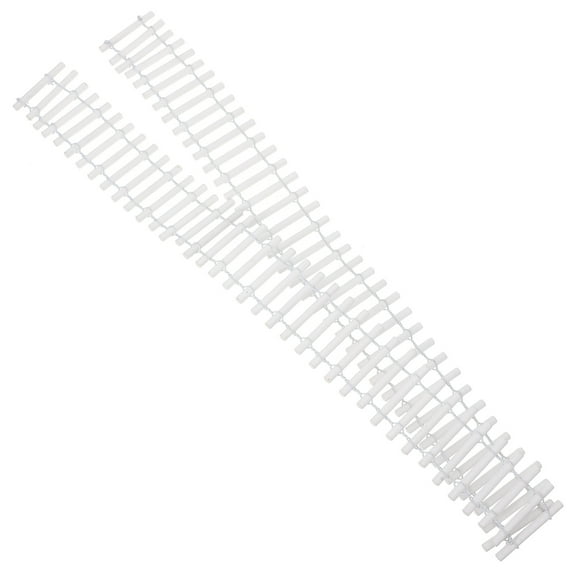 Zehuanyu Miniature Garden Fence Outdoor Lawn Edging and Landscape Border Fencing White