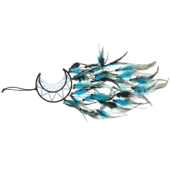 Zehuanyu Moon Dream Catcher Hangings Dreamcatcher Trapezoidal Ceiling Basmati Loft