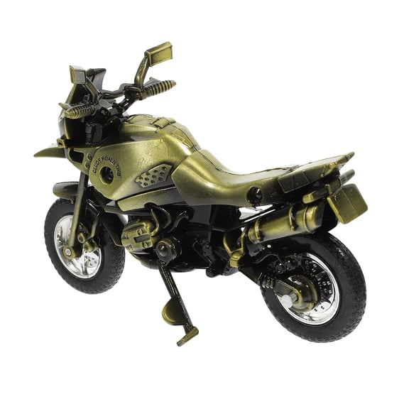 RENACLIPY Retro Motorcycle Model Alloy Golden 1Pcs Desktop Ornament